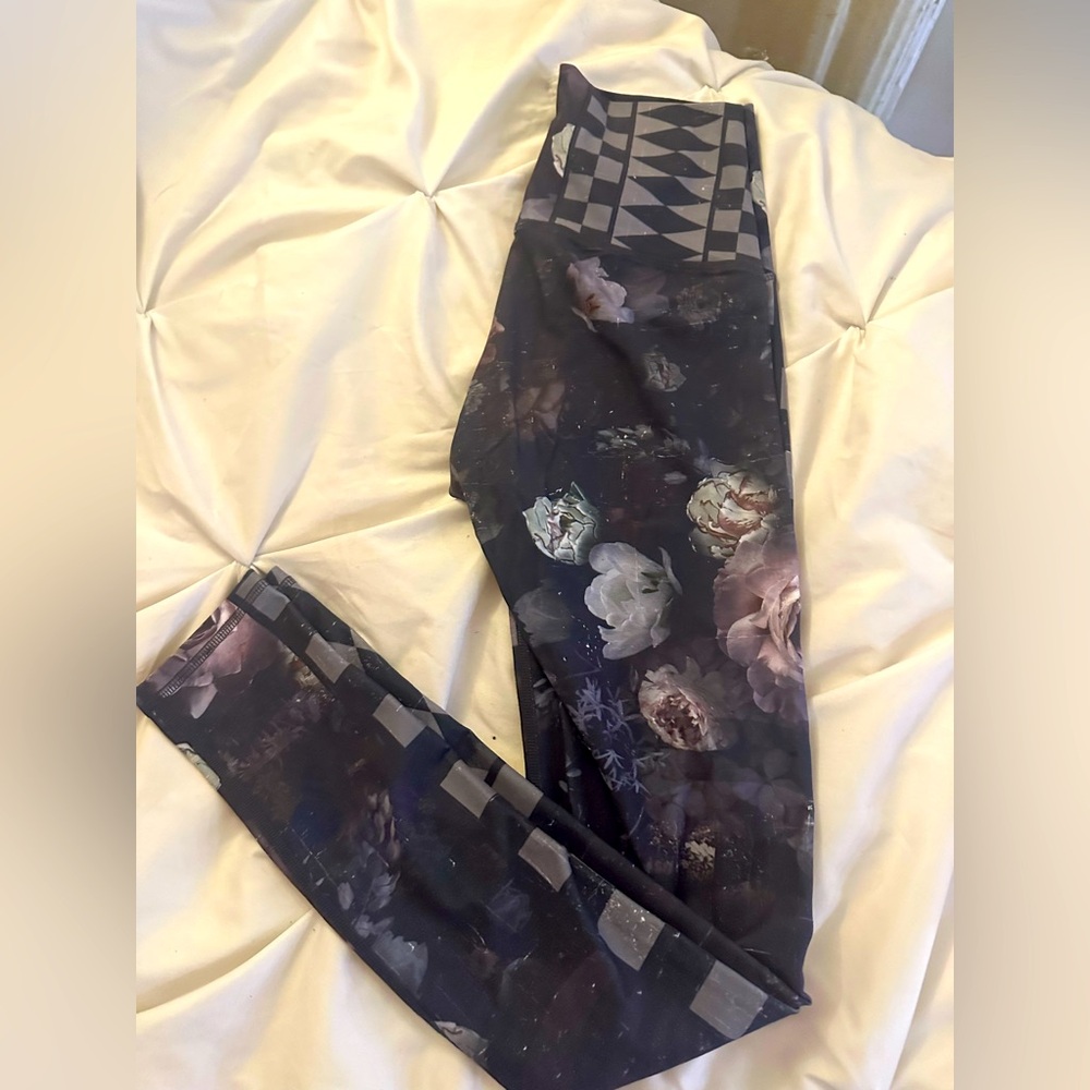 Niyama Sol “ we’re all mad here” barefoot leggings